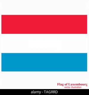 Boutons de réglage avec drapeau du Luxembourg. Illustration colorée avec le drapeau pour la conception web. Illustration de Vecteur