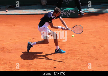 Daniil Medvedev de la Russie lors de la Rolex Masters de Monte-Carlo 2019, ATP Masters 100 match de tennis le 15 avril 2019 à Monaco - Photo Laurent Lairys / DPPI Banque D'Images