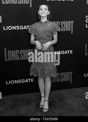 New York, NY - 30 avril 2019 : Sky Katz assiste à la première de "Long Shot" à AMC Lincoln Square Theatre Banque D'Images