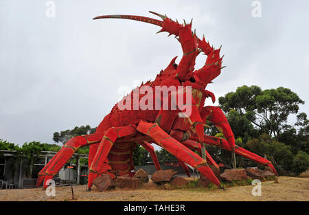 Le gros homard Banque D'Images