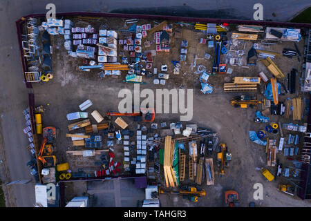 Birds Eye View de l'avant chantier 'Village' orby de Waverley Banque D'Images