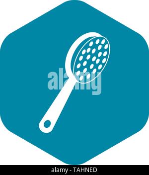 L'icône de pierre ponce, le style simple Illustration de Vecteur