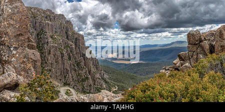 Le Parc National Ben Lomond, Tasmanie Banque D'Images