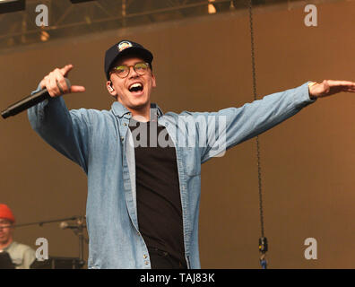 NAPA, CALIFORNIE - Le 24 mai : La logique lors du spectacle BottleRock 2019 Napa Valley Napa Valley à l'Expo le 24 mai 2019 à Napa, en Californie. Photo : imageSPACE/MediaPunch Banque D'Images