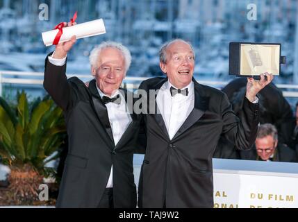 Jean Pierre Dardenne, Luc Dardenne, 2019 Allstar Crédit : photo library/Alamy Live News Banque D'Images