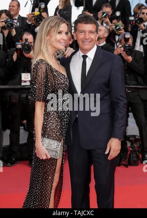 Antonio Banderas, Nicole Kimpel, 2019 Allstar Crédit : photo library/Alamy Live News Banque D'Images