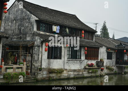 Voyage 1051 cidu - une journée à partir de Shanghai - Explorer les célèbres villes d'eau Banque D'Images