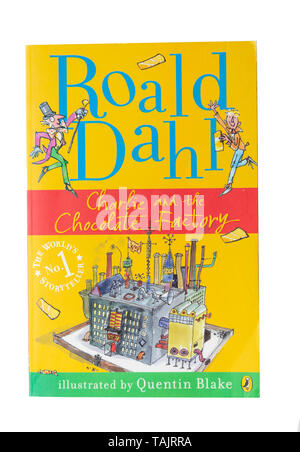 Roald Dahl's 'Charlie et la Chocolaterie' children's book, Greater London, Angleterre, Royaume-Uni Banque D'Images