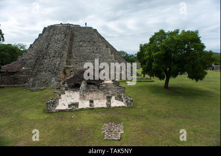 Les ruines mayas de Mayapan. Yucatan. Le Mexique Banque D'Images