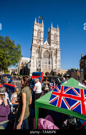 Les préparatifs de la Mariage du Prince William et Catherine Middleton Banque D'Images