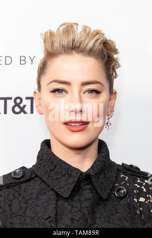 NEW YORK, NEW YORK - 27 avril : ambre entendu assiste à la projection "Gully au 2019 Tribeca Film Festival au Théâtre SVA le 27 avril, 2019 à New York. Banque D'Images