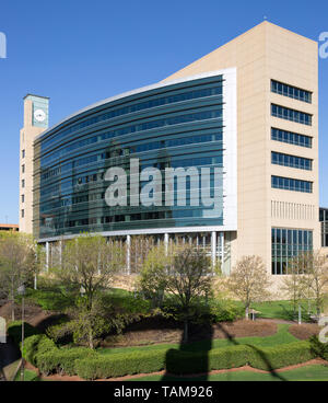 1997 La Réserve fédérale des États-Unis se trouvant au centre-ville, Minneapolis, Minnesota - Il a été conçu par le cabinet d'architectes HOK. Le site a été pré Banque D'Images