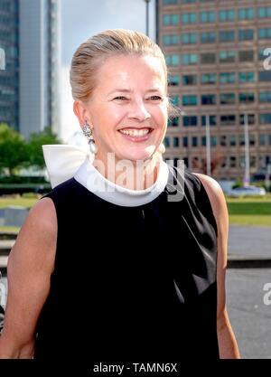 Amsterdam, Pays-Bas. 25 mai, 2019. La princesse Mabel d'Orange-Nassau à MOF Vivre à Amsterdam, le 25 mai 2019, pour assister à l'AmsterdamDiner, un grand dîner-bénéfice où les recettes vont à la lutte contre le SIDA : Crédit Albert Nieboer/Pays-Bas/Point de vue OUT |/dpa/Alamy Live News Banque D'Images