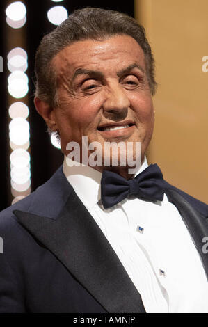 Sylvester Stallone à la cérémonie de remise des prix au cours de la 72e édition du Festival de Cannes au Palais des Festivals le 25 mai 2019 à Cannes, France Banque D'Images