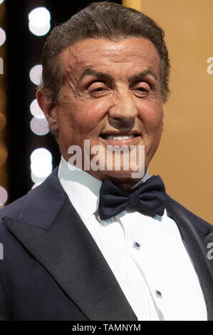 Sylvester Stallone à la cérémonie de remise des prix au cours de la 72e édition du Festival de Cannes au Palais des Festivals le 25 mai 2019 à Cannes, France Banque D'Images