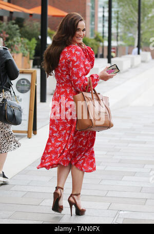 Vicky Pattison en dehors des Studios ITV comprend : Vicky Pattison Où : London, Royaume-Uni Quand : 24 Avr 2019 Crédit : Rocky/WENN.com Banque D'Images