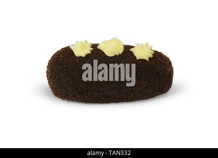 Gâteau russe traditionnel de pommes de terre aux truffes Banque D'Images