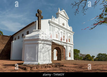 Chapelle de Notre Dame du Mont, Old Goa, Inde Banque D'Images