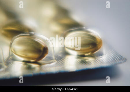 Bac Capsule Banque D'Images