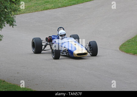 Brabham BT21B, Motorsport au Palace, Circuit de Course de Crystal Palace, Londres, Royaume-Uni, 26 mai 2019, photo de Richard Goldschmidt Banque D'Images