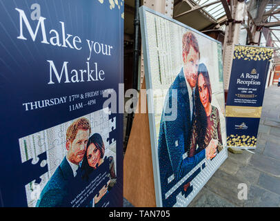 Le jour avant le mariage du prince Harry et Meghan Markle Banque D'Images