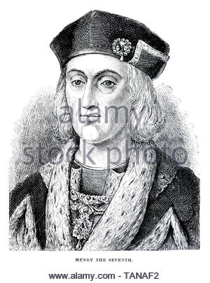 Henry VII, 1457 - 1509, était le roi d'Angleterre et Seigneur d'Irlande de 1485 à sa mort le 21 avril 1509 Banque D'Images