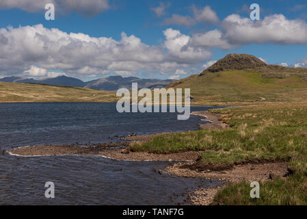 Devoke sur l'eau a diminué dans l'ouest de Cumbria Birker Banque D'Images