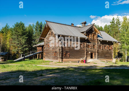 Musée Malye Karely, Arkhangelsk, Russie Banque D'Images