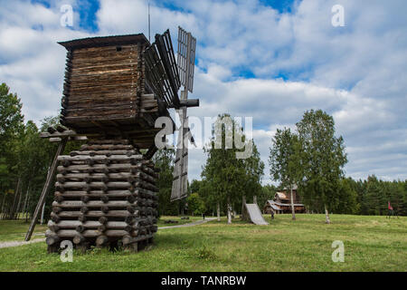 Musée Malye Karely, Arkhangelsk, Russie Banque D'Images