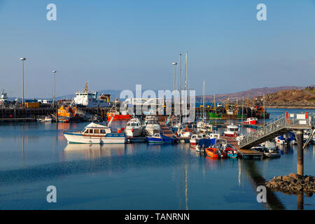 Le port de Mallaig dans les Highlands d'Ecosse Banque D'Images