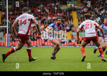 26 MAI 2019 , le stade d'Anfield, Liverpool, Angleterre ; Dacia Magic Week-end, Super League Round 16 Betfred, Salford Red Devils vs Hull KR ; Crédit : David Greaves/News Images Banque D'Images