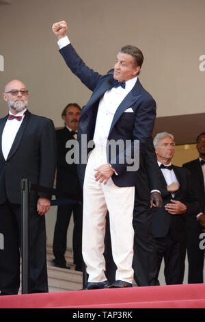 25 mai 2019 - Cannes, France - CANNES, FRANCE - 25 MAI : Sylvester Stallone assiste à la cérémonie de clôture de l'examen préalable type ''Promotions'' au cours de la 72e assemblée annuelle du Festival du Film de Cannes le 25 mai 2019 à Cannes, France. (Crédit Image : © Frederick InjimbertZUMA Wire) Banque D'Images