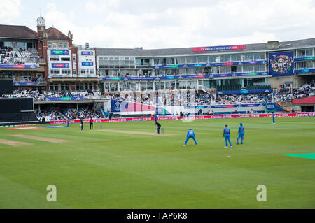 Cpi 2019 Inde vs NewZeland réchauffer match à l'ovale, Londres Kia Banque D'Images