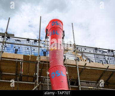 Divers chantiers autour de Peterborough Banque D'Images