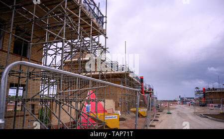 Divers chantiers autour de Peterborough Banque D'Images