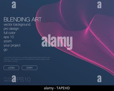 Résumé fond mélange. Modèle pour site web Illustration de Vecteur