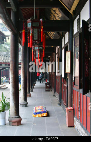 Temple Wenshu ou monastère de Wenshu, Wénshū Yuàn, Chengdu, Cengtu, Chengtu, Chéngdū, China, Asia Banque D'Images