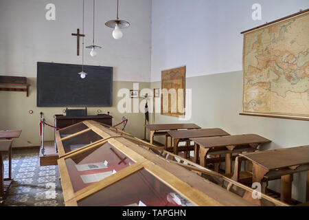 Classe d'Antonio Machado, Baeza, Jaén province, Andalusia, Spain. Banque D'Images