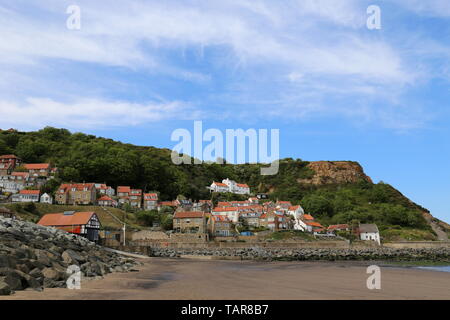 Runswick, municipalité de Scarborough, North Yorkshire, Angleterre, Grande-Bretagne, Royaume-Uni, UK, Europe Banque D'Images