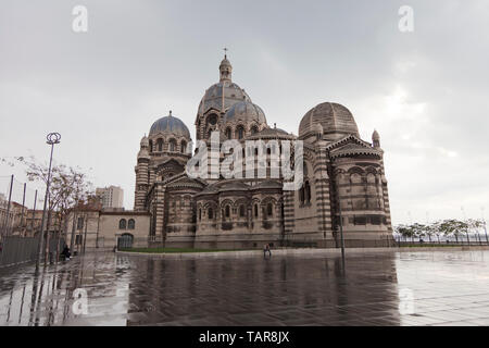 Cathédrale de Marseille France Banque D'Images