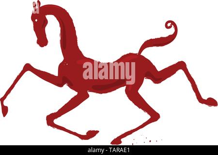 L'illustration du cirque en style ancien. eps10. Illustration de Vecteur