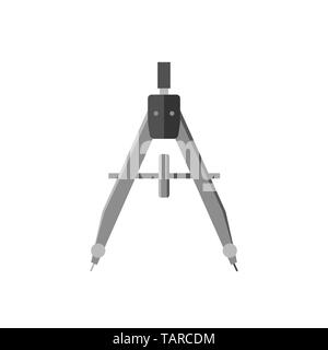 L'icône du diviseur de dessin Illustration de Vecteur