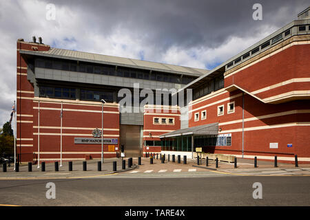 Exterior HM Prison de haute sécurité de Manchester catégorie male une prison exploité le Service des prisons de Sa Majesté, communément appelé Strangeways Banque D'Images