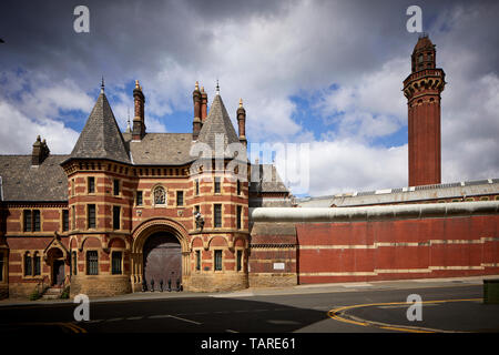 Exterior HM Prison de haute sécurité de Manchester catégorie male une prison exploité le Service des prisons de Sa Majesté, communément appelé Strangeways Banque D'Images