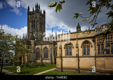 La Cathédrale de Manchester, officiellement la cathédrale et de la Collégiale de St Mary, St Denys et St George Banque D'Images