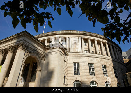 Monument bâtiment rond Manchester Central Library Banque D'Images