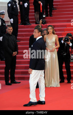 Sylvester Stallone assiste à la cérémonie de clôture Tapis Rouge du 72e Festival du Film de Cannes 2019. Banque D'Images