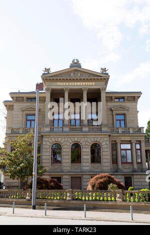 Villa Clémentine à Wiesbaden, la capitale de l'état de Hesse, en Allemagne. Banque D'Images