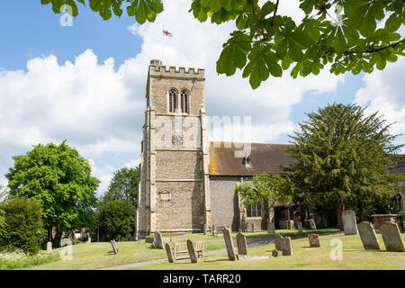 L'église St Etheldreda, Fore Street, Old Hatfield, Hatfield, Hertfordshire, Angleterre, Royaume-Uni Banque D'Images