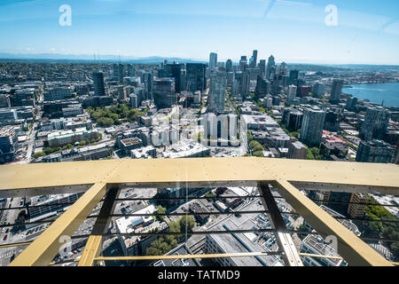 Space Needle, Seattle, Washington, USA Banque D'Images